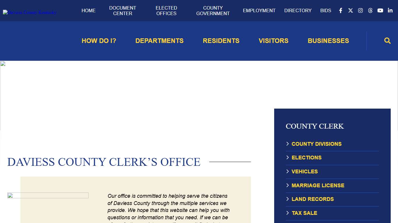 Daviess County Clerk's Office - Daviess County Kentucky